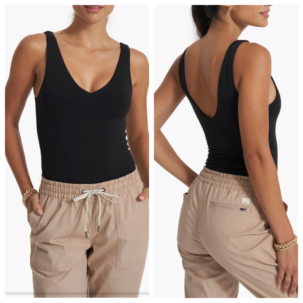 Vuori Black Bodysuit